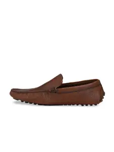 San Frissco Men Tan Driving Shoes
