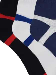 Socksxpress Men Pack of 3 Assorted Ankle-Length Socks