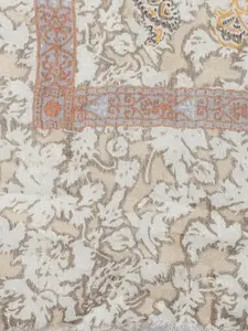 Style Quotient Beige Printed Scarf