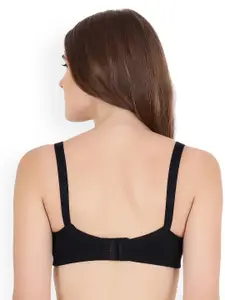 Floret Pack of 2 Non Padded Non-Wired Cotton Full Coverage Everyday Bra With Moulded Cups