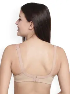 Floret Pack of 2 Non Padded Non-Wired Cotton Full Coverage Everyday Bra With Moulded Cups