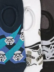 Supersox Men Pack of 3 Disney Star Wars Patterned Shoe Liners
