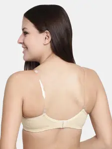 Floret Pack of 2 Solid Non-Wired Lightly Padded T-shirt Bras