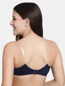 Floret Pack Of 2 Solid Non-Wired Lightly Padded T-shirt Bra F20560