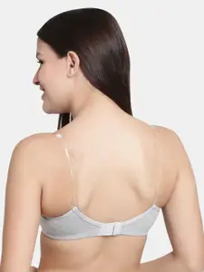 Floret Pack of 2 Solid Non-Wired Lightly Padded T-shirt Bras