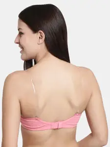 Floret Pack Of 2 Rose Solid Non-Wired Lightly Padded T-shirt Bra F20560