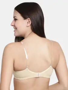 Floret Pack of 2 Solid Non-Wired Lightly Padded T-shirt Bra F20560