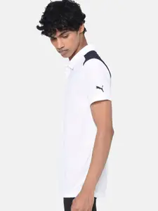 Puma Men White Train Polo T-shirt