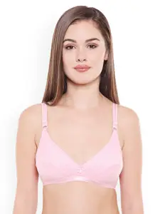 Bodycare  Pack of 4 Assorted Solid Non-Wired Non Padded Everyday Bras E1507DPEWIPIS