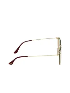 GIO COLLECTION Men Brown Wayfarer Sunglasses GM6206C10