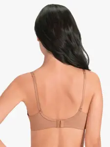 Amante Solid Padded Wired Signature Cotton T-Shirt Bra - BRA72501