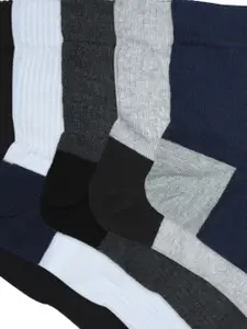 Socksxpress Men Pack of 5 Assorted Patterned Ankle-Length Socks