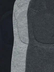 Socksxpress Men Pack of 3 Assorted Patterned Shoe Liners