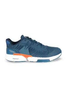 Campus Men Blue Mesh Running Shoes