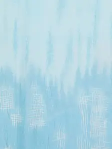 Style Quotient Blue Printed Scarf