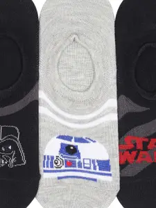Supersox Boys Pack of 3 Assorted Star Wars Shoe Liners
