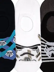 Supersox Boys Pack of 3 Assorted Darth Vader Shoe Liners