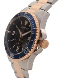 Swiss Eagle Men Blue Analogue Watch SE-9171-11