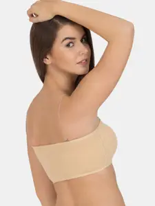 Tweens Pack of 3 Solid Non-Wired Lightly Padded Bandeau Bras TW-9279