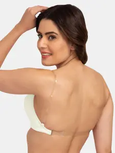 Tweens White Solid Non-Wired Heavily Padded Everyday Bra TW-915900-OFFW-30B