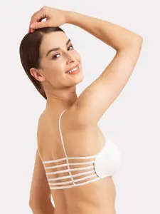 Tweens Pack Of 2 White Solid Non-Wired Lightly Padded Everyday Bras TW-9280-2PC-WH