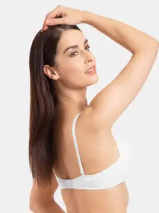 Tweens White Set Of 2 Solid Non-Wired Non Padded Everyday Bra TW-286-3PC-WH-30D