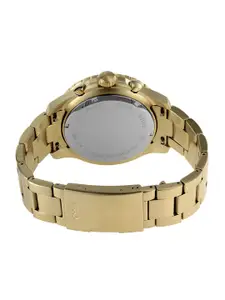 Fossil Men Gold Analogue Watch FS5727
