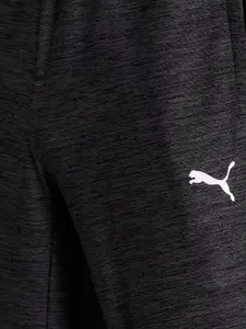 Puma Men Grey Solid Straight-Fit Joggers