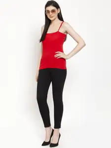 Friskers Women Pack Of 2 Solid Camisoles E-03-04-S