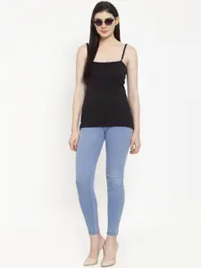 Friskers Women Pack Of 3 Solid Camisoles E-01-02-04-S