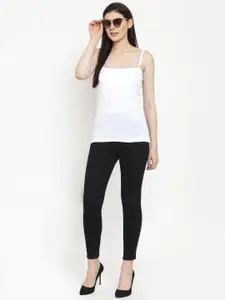 Friskers Women Pack Of 2 Solid Camisoles E-02-06-S