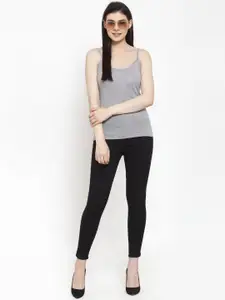 Friskers Women Pack Of 2 Solid Camisoles H-04-07-S