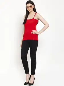 Friskers Women Pack Of 3 Solid Camisoles E-03-04-06