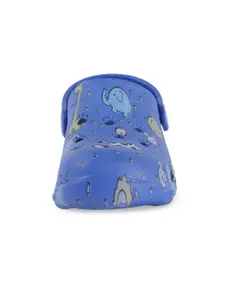 Yellow Bee Boys Blue Clogs