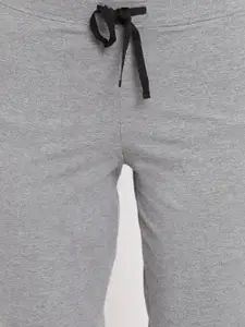 Enamor E018 Mid-Rise Straight Leg Lounge Capris for Women with Drawstring & Zipper Pockets