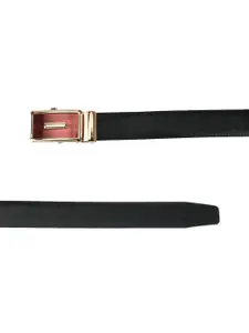 WINSOME DEAL Men Black & Brown Solid Belt