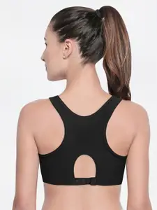 Bodycare  Pack of 2 Assorted Solid Non-Wired Non Padded Sports Bra 1612SB