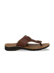 Bata Men Brown Comfort Sandals