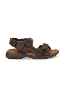 Bata Men Brown Comfort Sandals