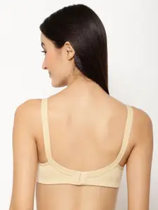 Floret Pack of 2 Non Padded Non-Wired Cotton Full Coverage Everyday Bra With Moulded Cups