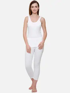 BODYCARE INSIDER Women White Solid Thermal Top