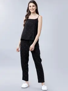 Tokyo Talkies Black & White Regular Top