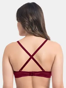 KOMLI Pack of 3 Everyday Medium Padded Full Coverage Padded T-Shirt Bra