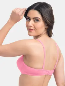 Komli Pack of 2 Medium Padded Full Coverage Padded Tshirt Bra