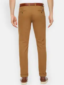 Van Heusen Sport Men Khaki Slim Fit Solid Chinos