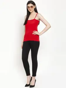 Friskers Women Pack Of 3 Solid Camisoles E-03-04-07