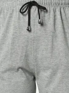 MACK JONNEY Women Pack of 2 Navy Blue & Grey Solid Lounge Pants