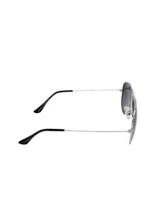 GIORDANO Men Grey Aviator UV Protected Sunglasses GA90236C08