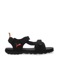 Puma Men Black Blitz Sports Sandals