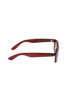 GIO COLLECTION Men Maroon UV Protected Rectangular Sunglasses GM6181C10